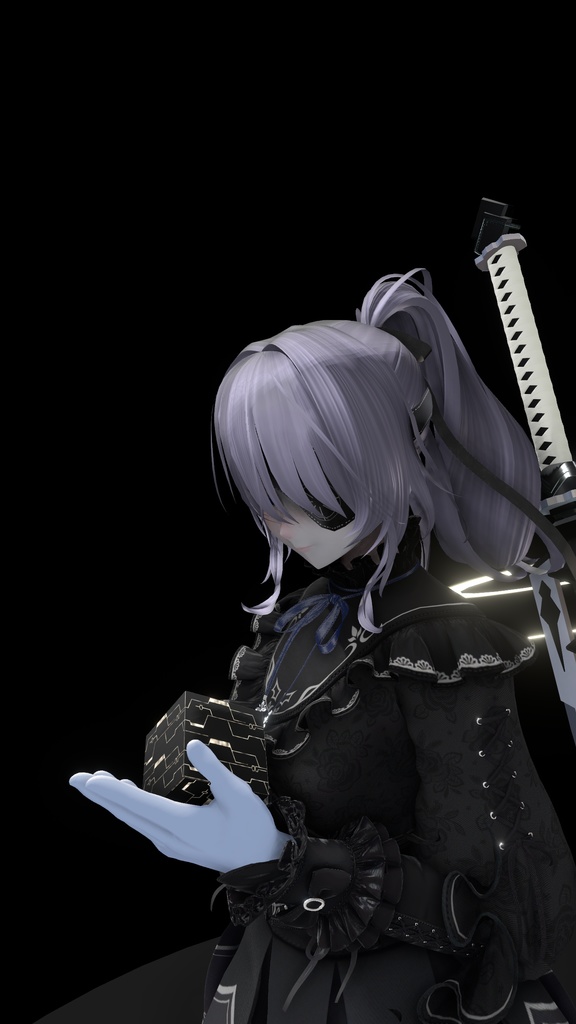 【無料】NieR Automataにでてくるブラックボックスみたいなやつ