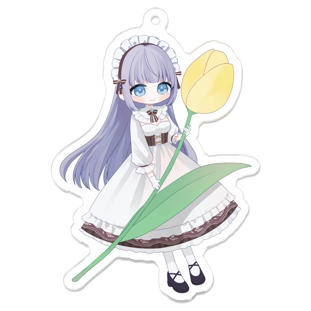 嶋とチューリップ（黄色ver. ） アクキー