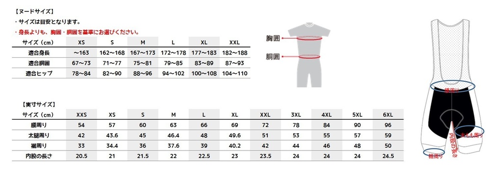 【再販】NVCPビブショーツ(男性用)
