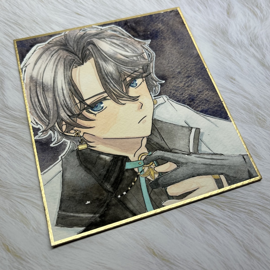 甲斐田晴 色紙 【非公式】