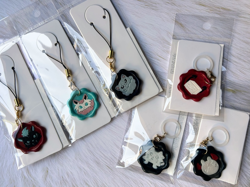 【非公式】シーリングスタンプキーホルダー＆アンブレラマーカー