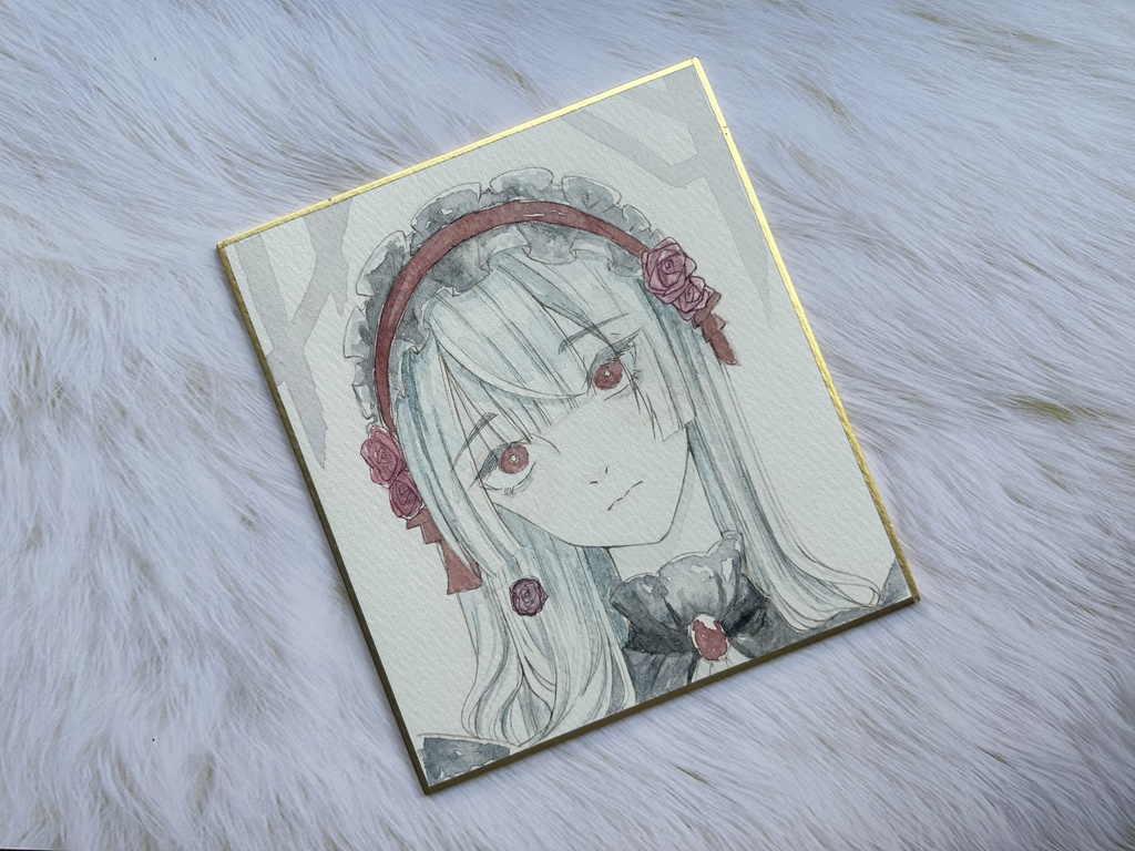 弦月藤士郎 色紙【非公式】