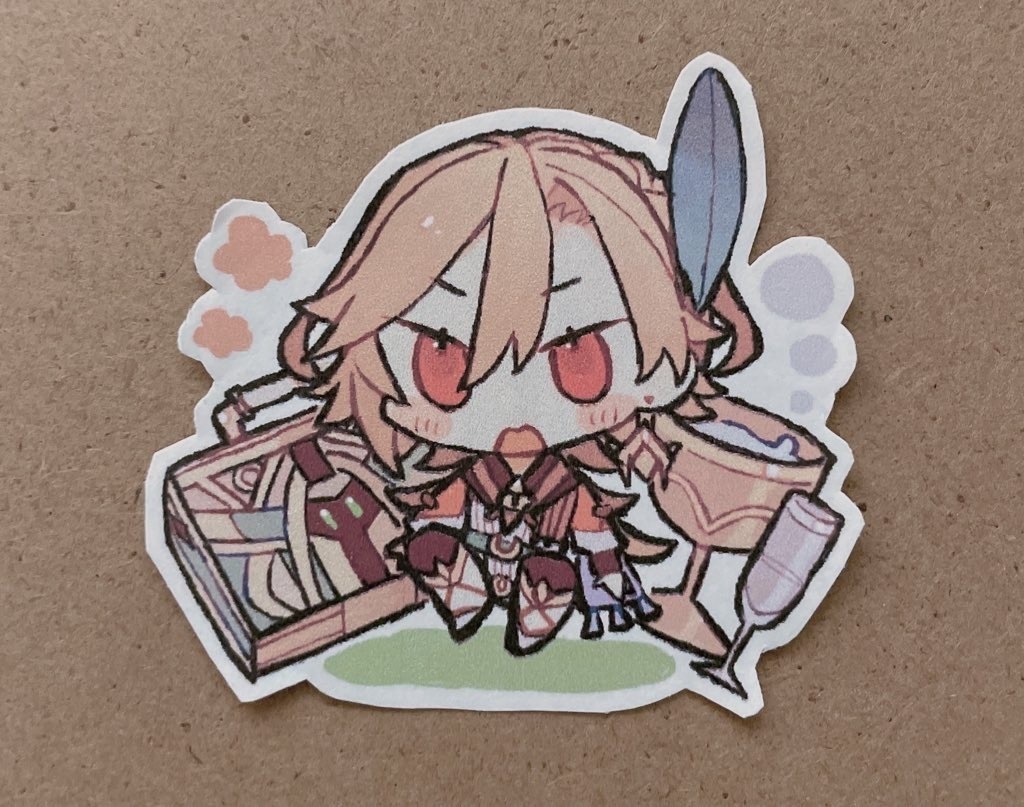 か〜べアクキー【シール付き】