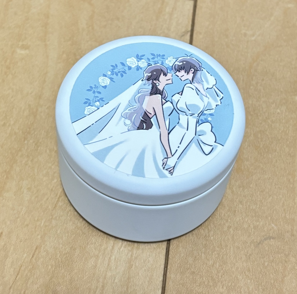 にょた百合ラシュオジミニ缶小物入れ