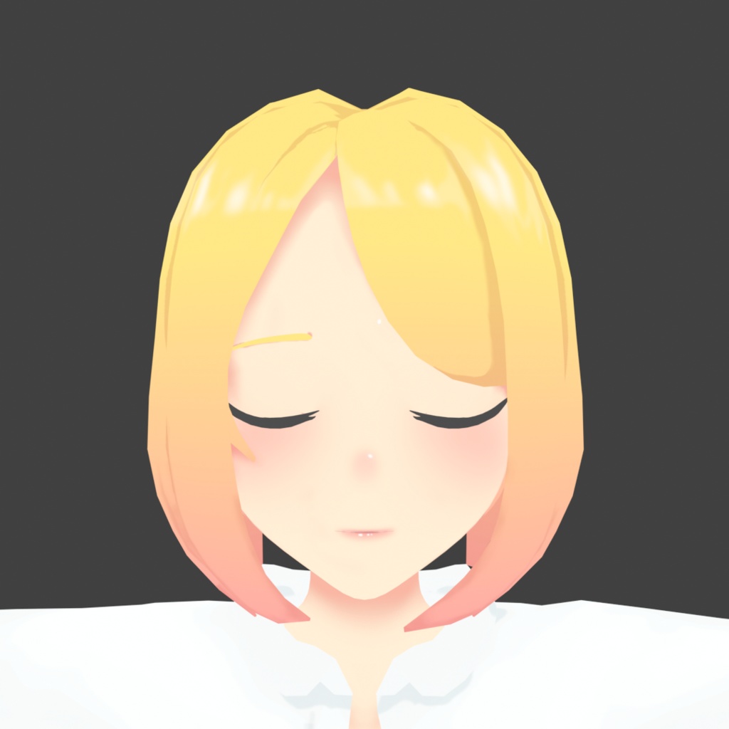 【オリジナル3Ðモデル】金髪おねーさんちゃん