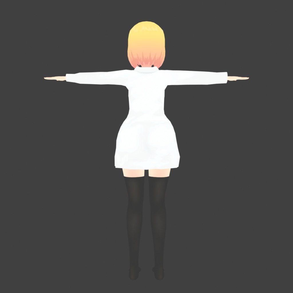 【オリジナル3Ðモデル】金髪おねーさんちゃん