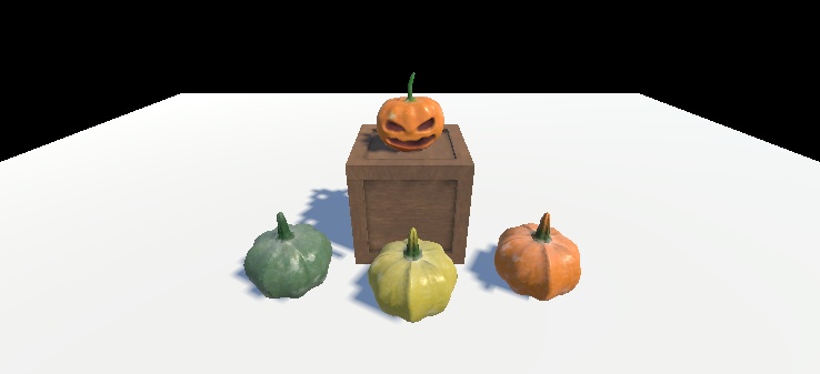 【3D】かぼちゃセット