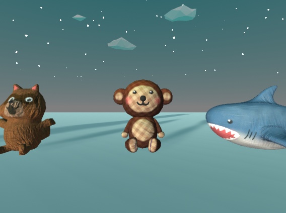 3Dぬいぐるみパック