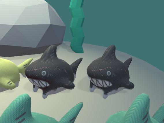 【3D】サメのぬいぐるみセット