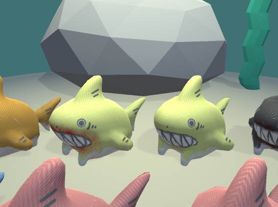 【3D】サメのぬいぐるみセット