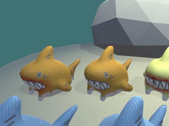 【3D】サメのぬいぐるみセット