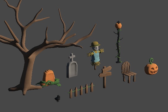 ハロウィンローポリセット