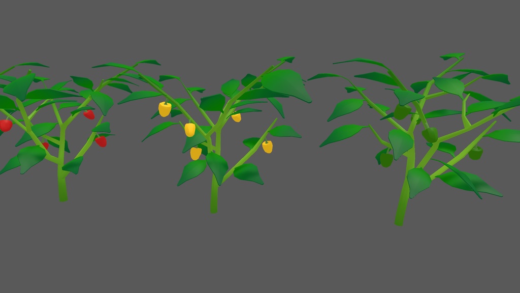 夏の野菜畑セット