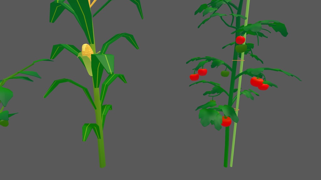 夏の野菜畑セット