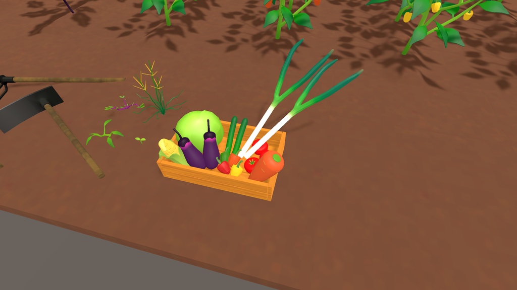 夏の野菜畑セット