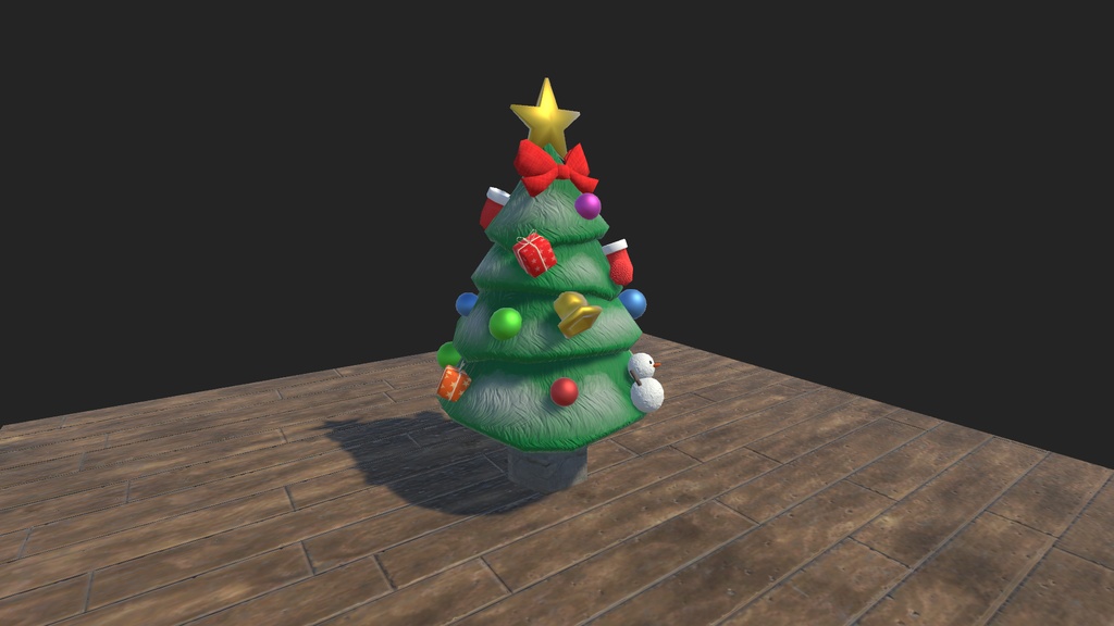 ローポリクリスマスツリー