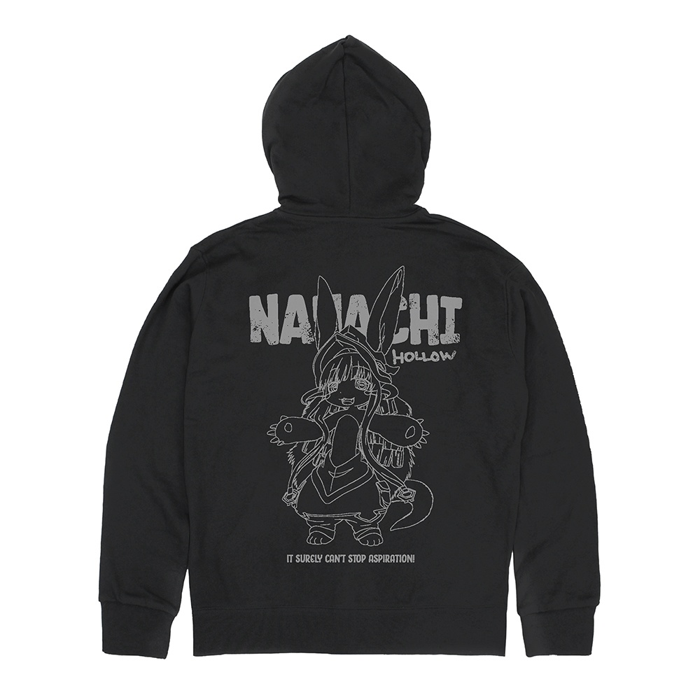 nanachi zip up hoodie