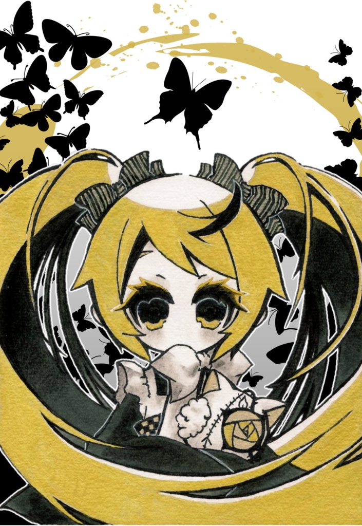 透明ポストカード 創作