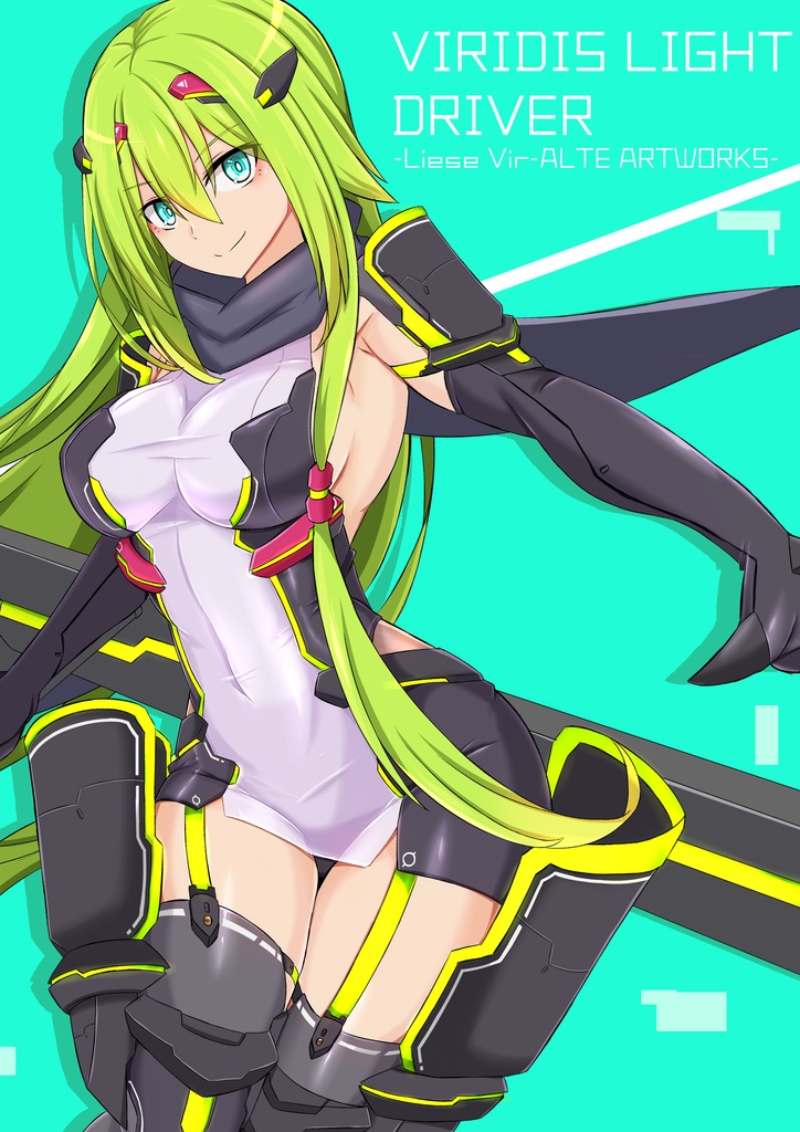 VIRIDIS LIGHT DRIVER -Riese Vir-ALTE ARTWORKS-