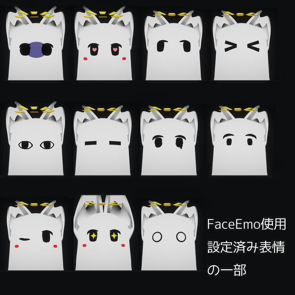 【オリジナル3Dモデル】おばけ神官 半額セール中✨