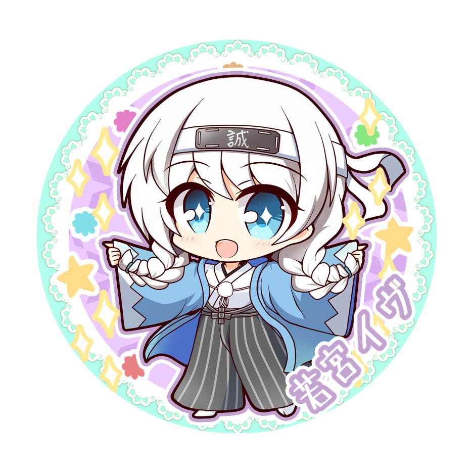 バンドリ 缶バッジ 若宮イヴ ブシドー 日曜物語 Booth