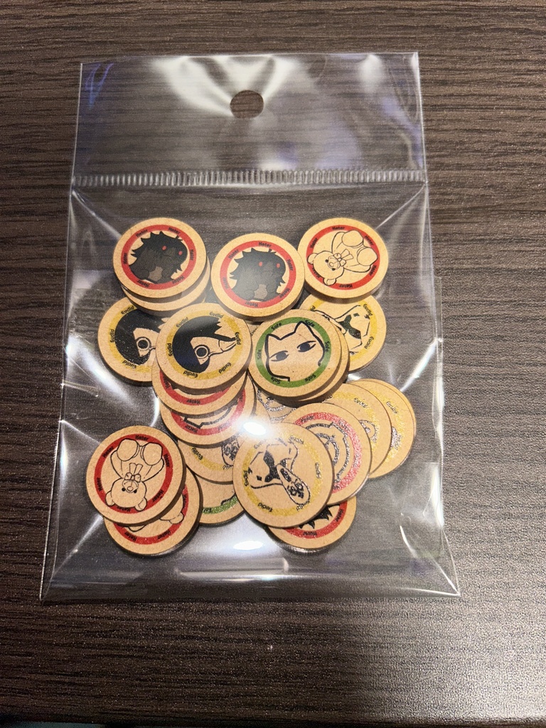 SCP-TCG-JP-J用 木製ダメージカウンター