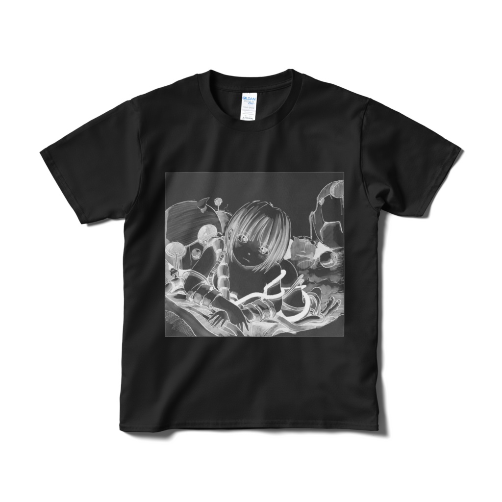 ノラえもんTシャツ(黒)