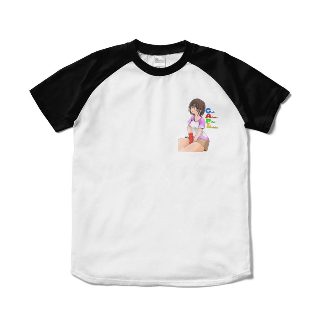 きゃぴラグランTシャツ