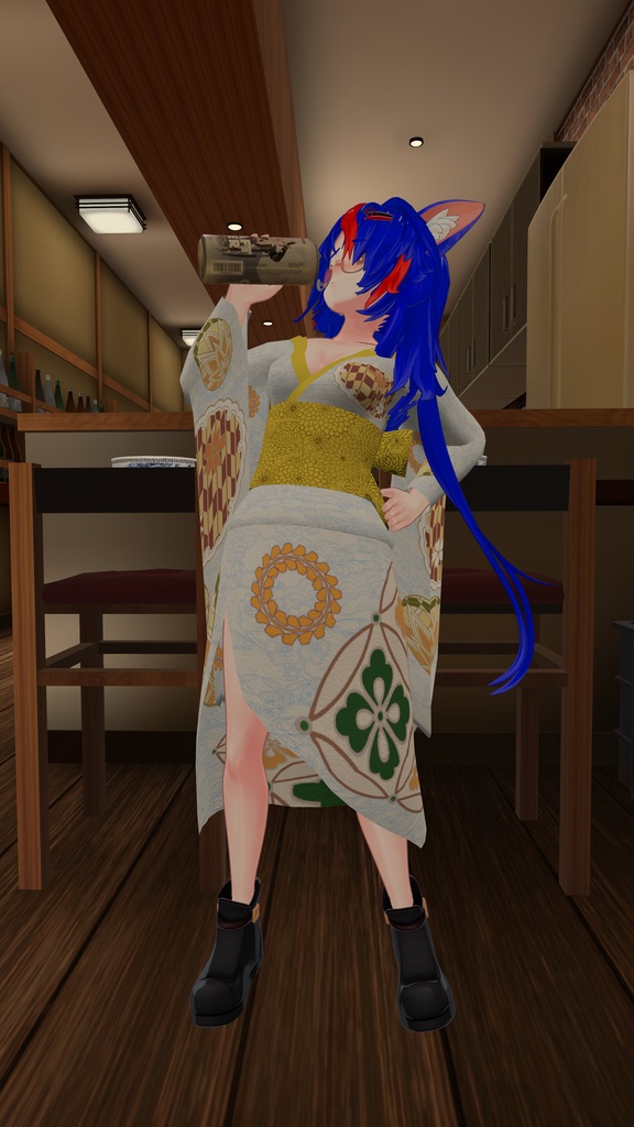 【VRChat想定】浴衣【PB対応】