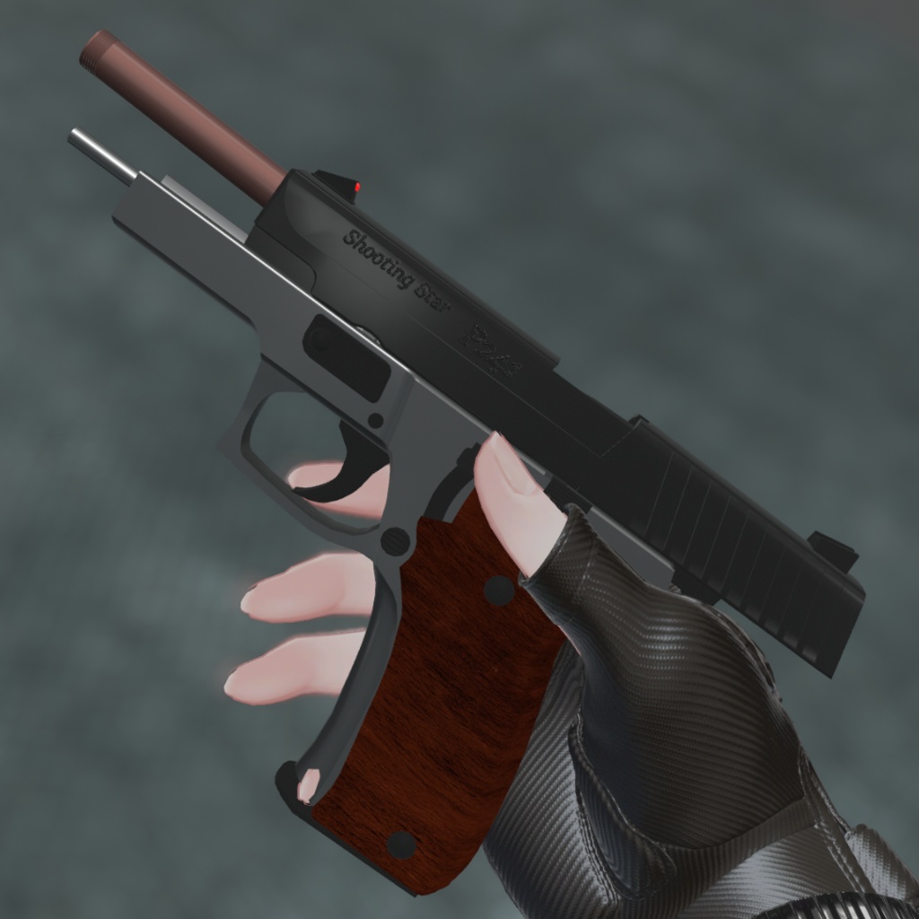 【MA対応】SSA P241 "Lost Voice" Custom【3Dモデル】