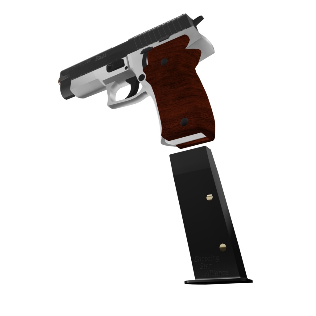 【MA対応】SSA P241 "Lost Voice" Custom【3Dモデル】