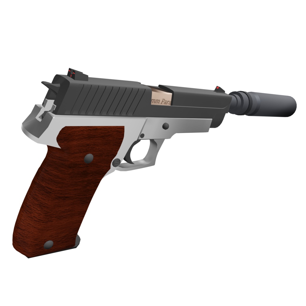 【MA対応】SSA P241 "Lost Voice" Custom【3Dモデル】