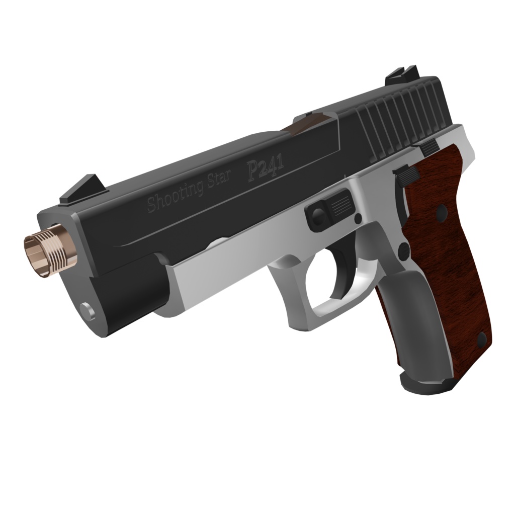 【MA対応】SSA P241 "Lost Voice" Custom【3Dモデル】