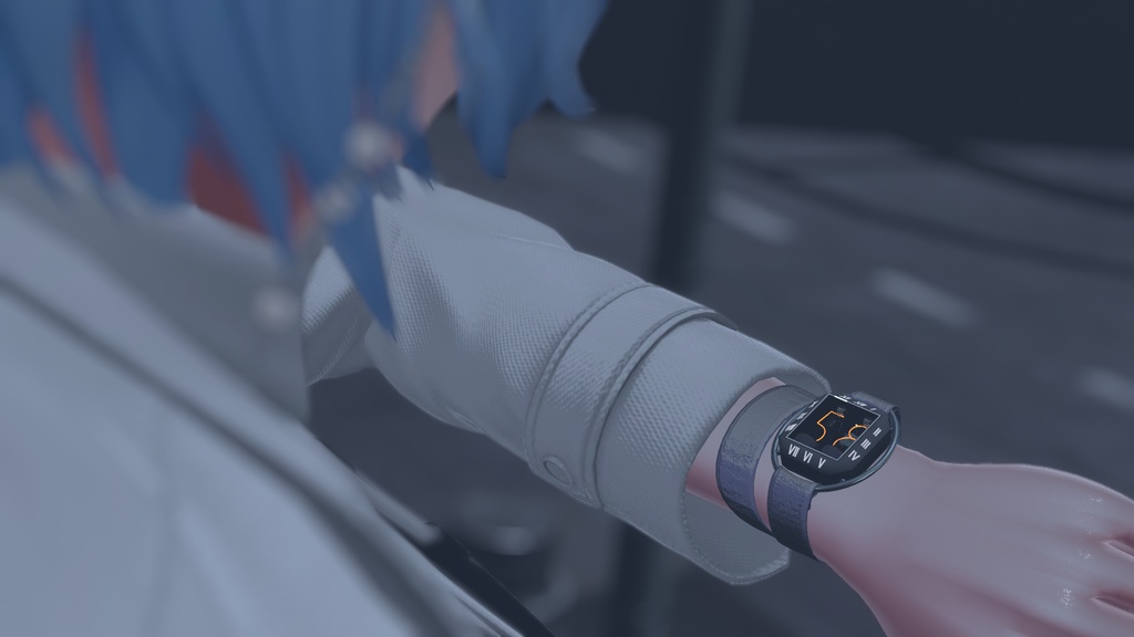 【OSC不要】ニキシー管の腕時計【MA対応】