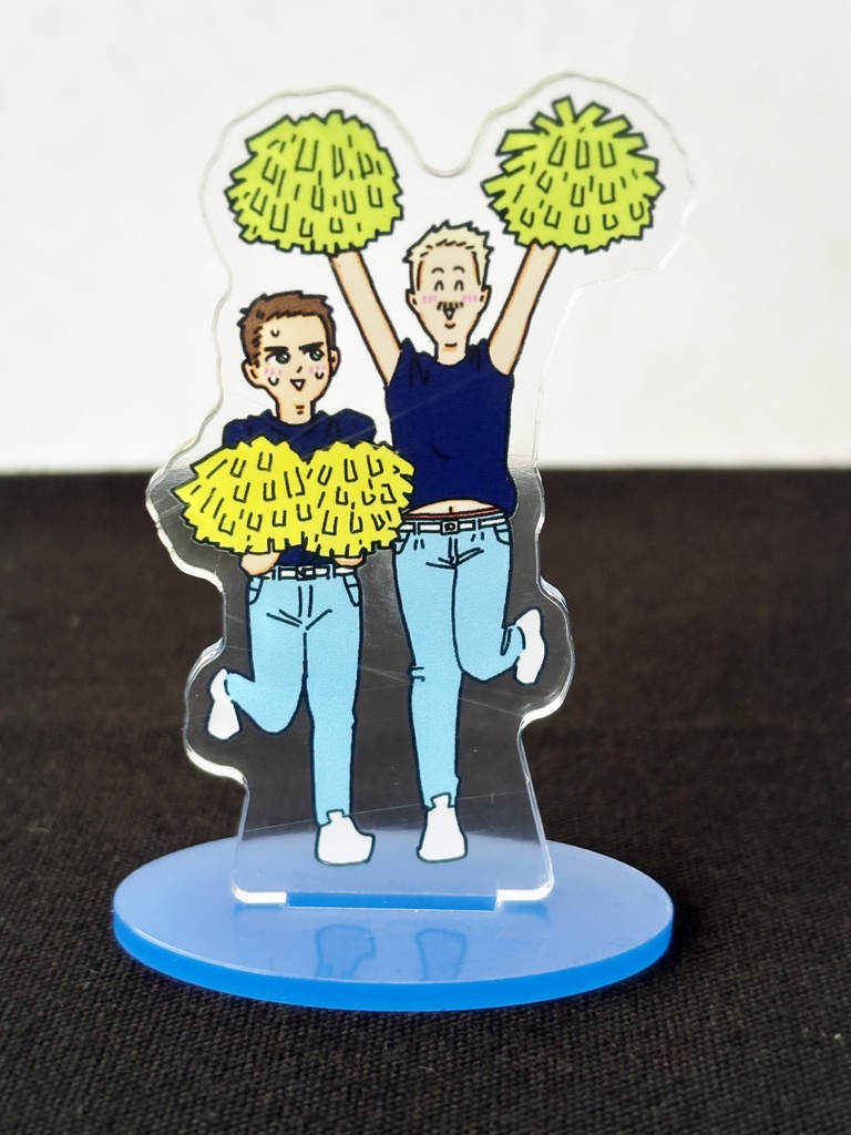 原稿応援グマちゃんアクスタ