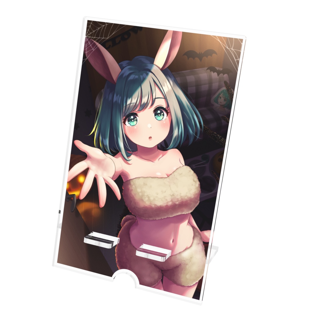 ハロウィンかめさん2021 アクリルスマホスタンド