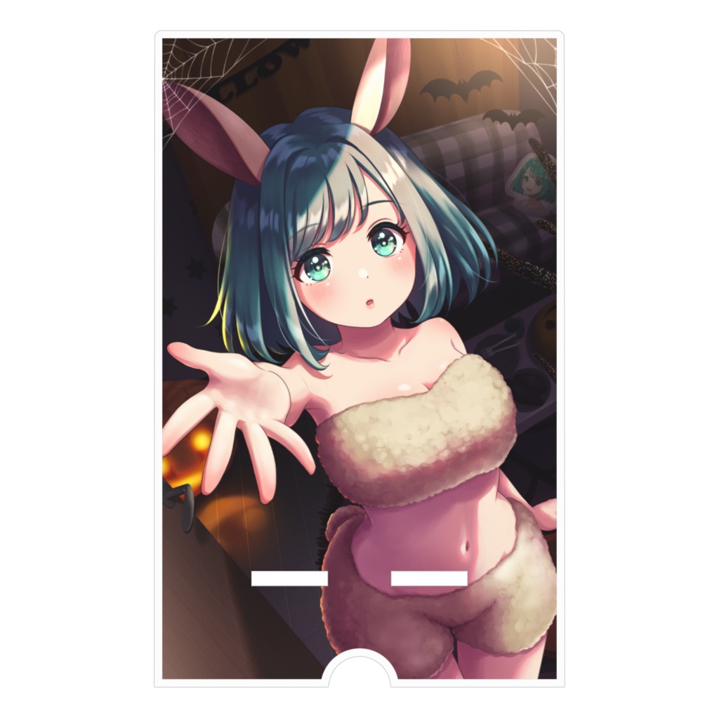 ハロウィンかめさん2021 アクリルスマホスタンド