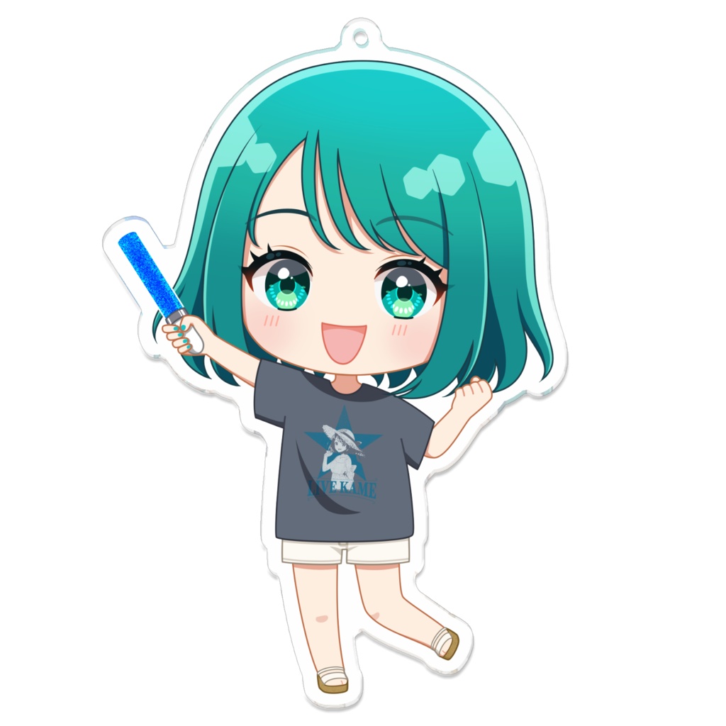 かめさんアクキー ライブ参戦ver.