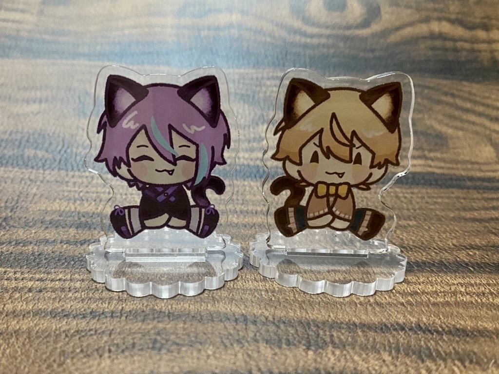 るいつかネコアクスタセット