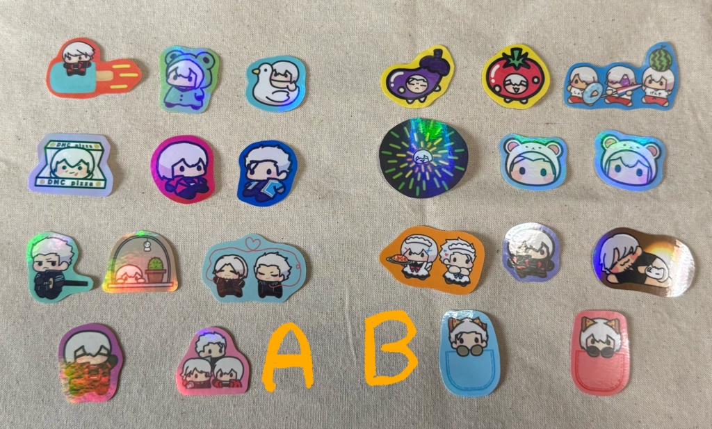 ふたごちゃんシールセット vol.4(A,B)