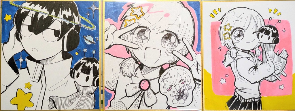 オリジナルミニ色紙