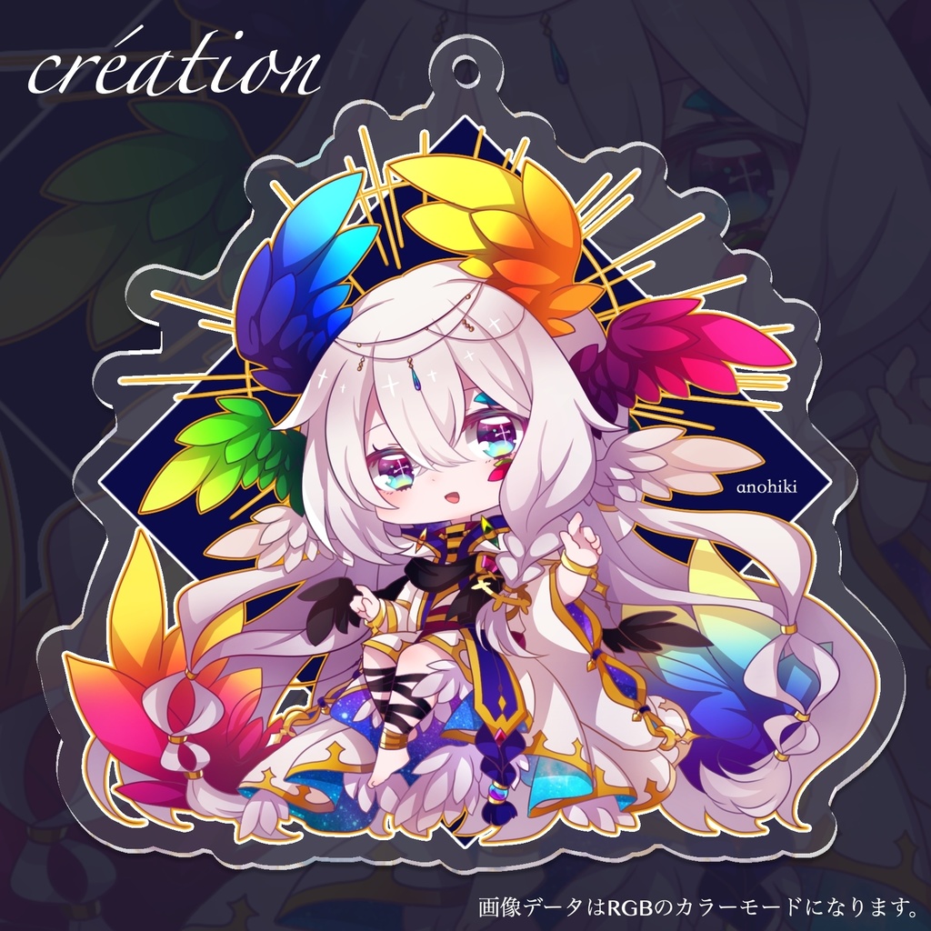 クレアシロン様のアクキー【オリジナル】