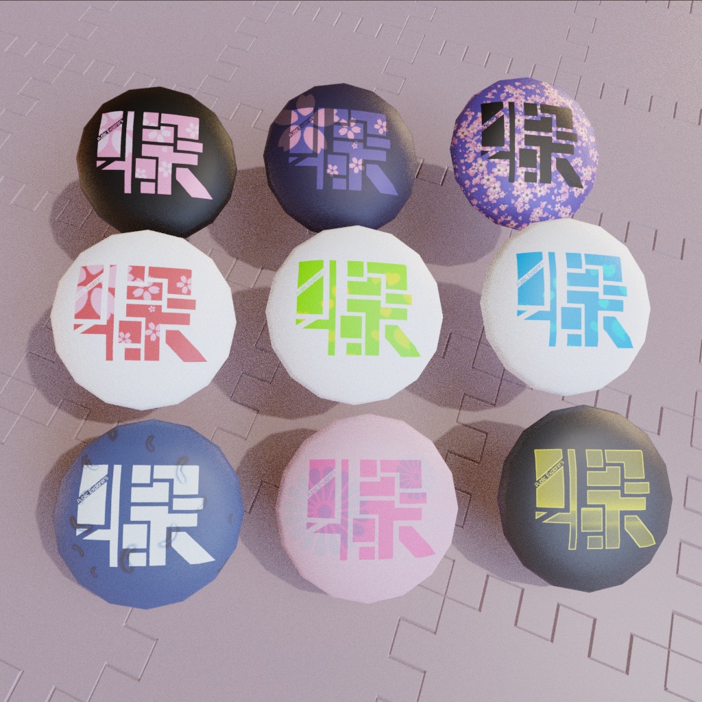 public探検隊・缶バッジ