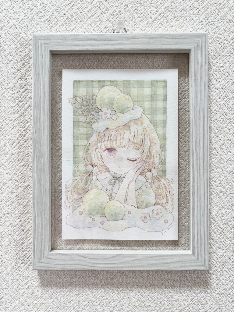 ハガキサイズ原画①