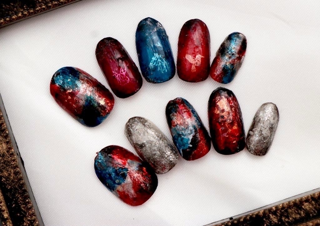 ヒプノシスマイク　HUNTING CHARM　イメージネイルチップ　【楽曲概念】　