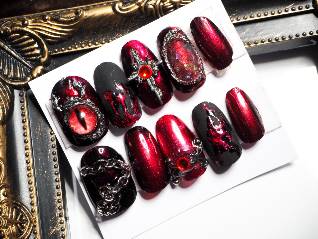 ハズビンホテル　アラスター　イメージネイルチップ