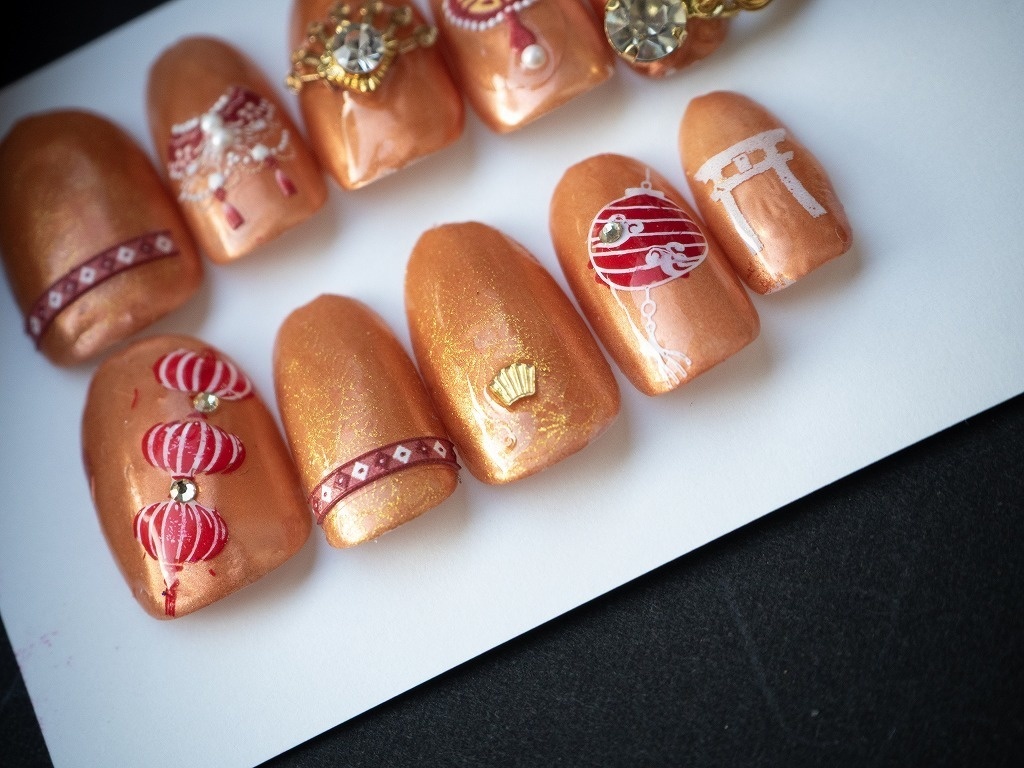 ヒプノシスマイク 笑門来福/オオカサディビジョン イメージネイルチップ 【楽曲概念】