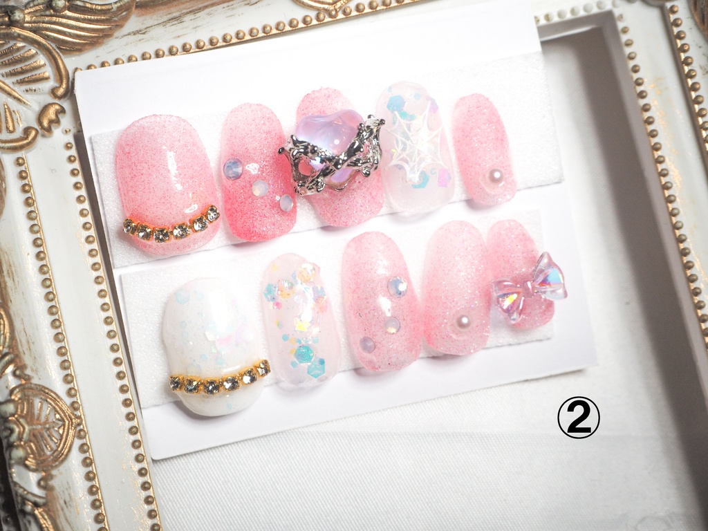 ハズビンホテル エンジェルダスト【デザイン②】 イメージネイルチップ