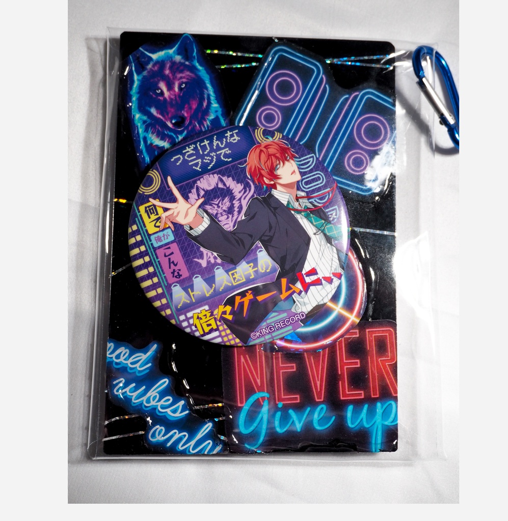 クリアポーチ【ネオン狼】ヒプマイ_麻天狼