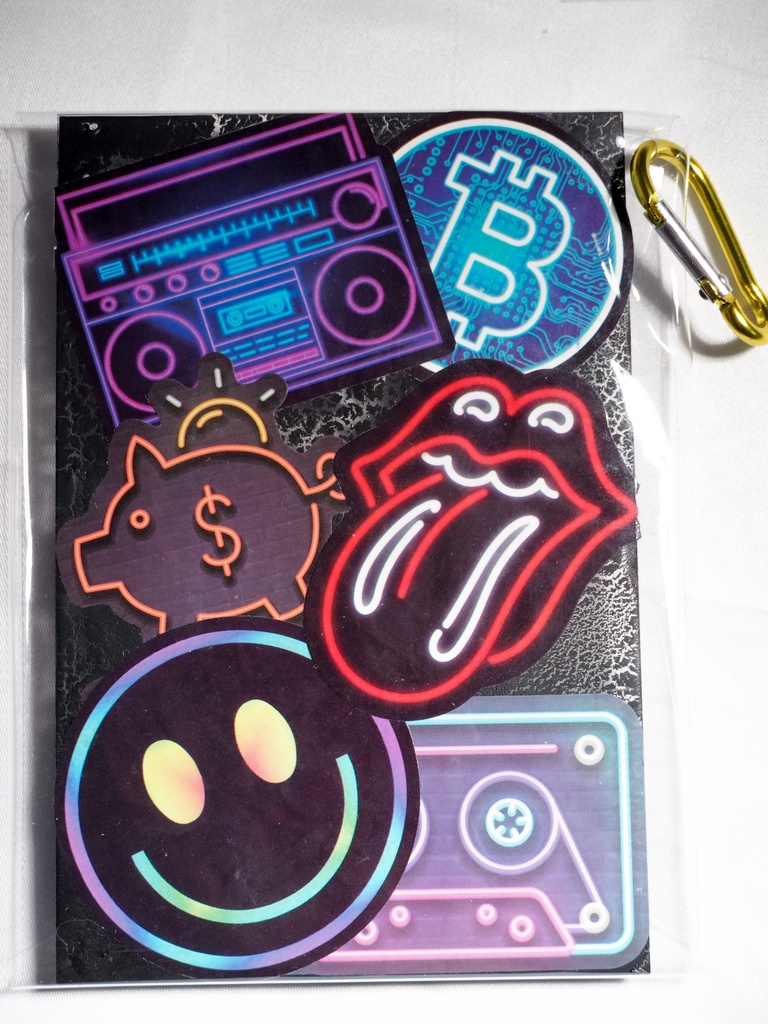 クリアポーチ【ブラック×POP】